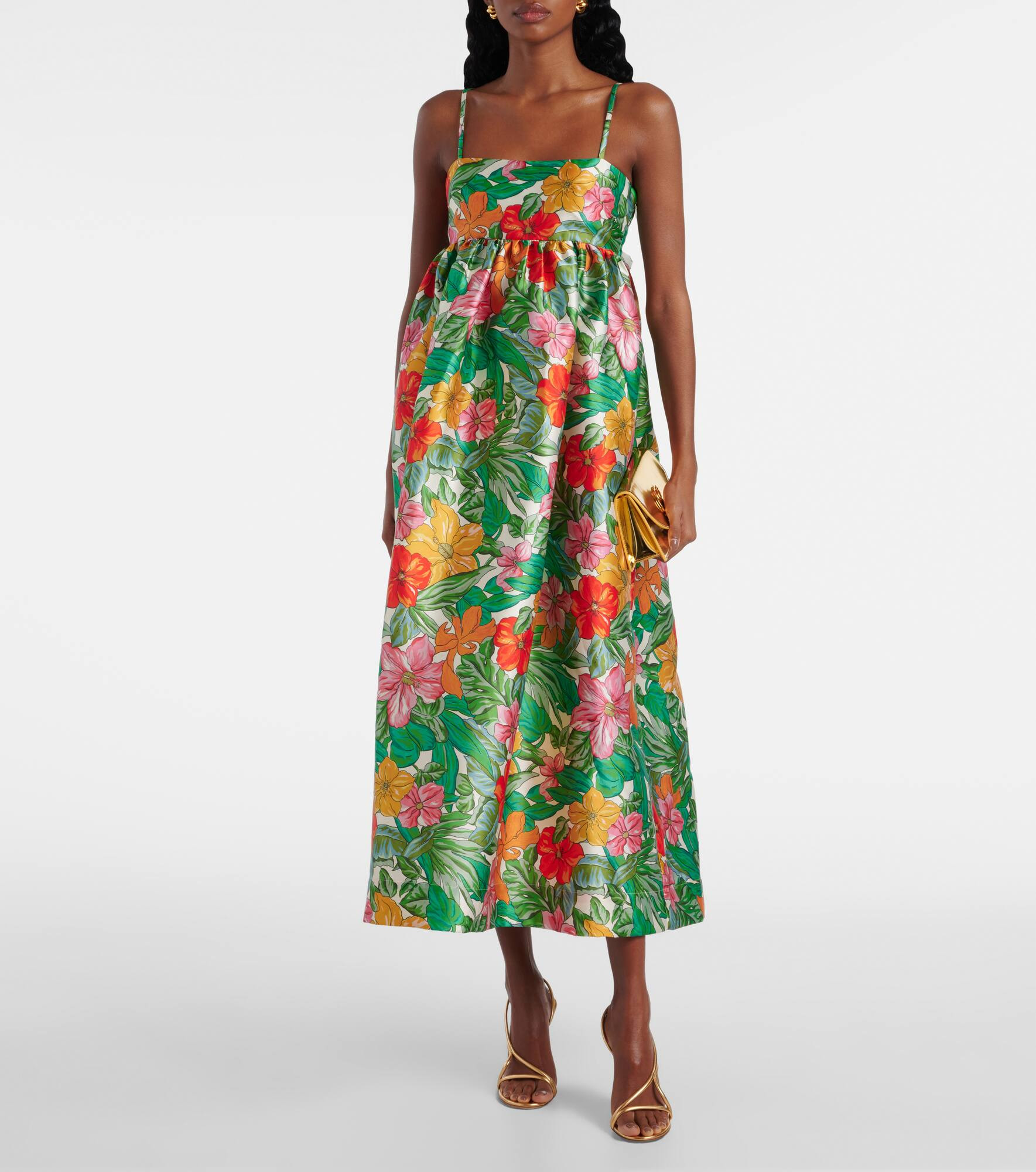 Amelia printed gown - 2