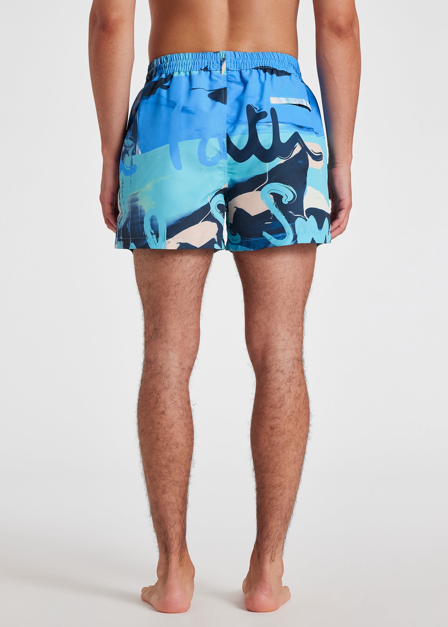 'Paint Logo' Swim Shorts - 5