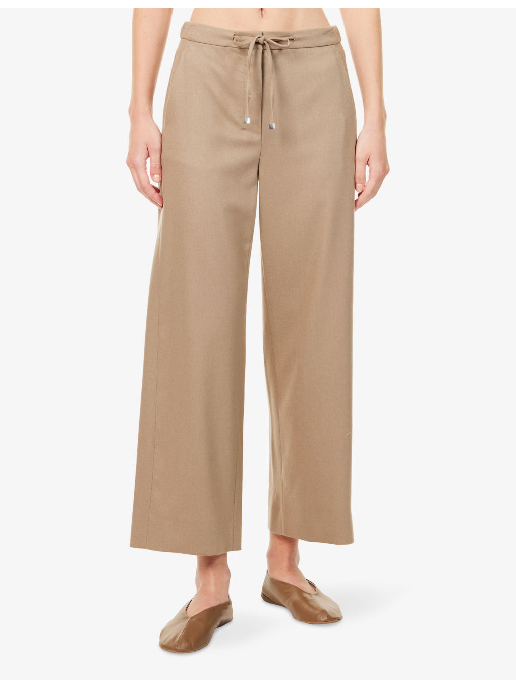 Floria Straight-Leg Wool Trousers - 3