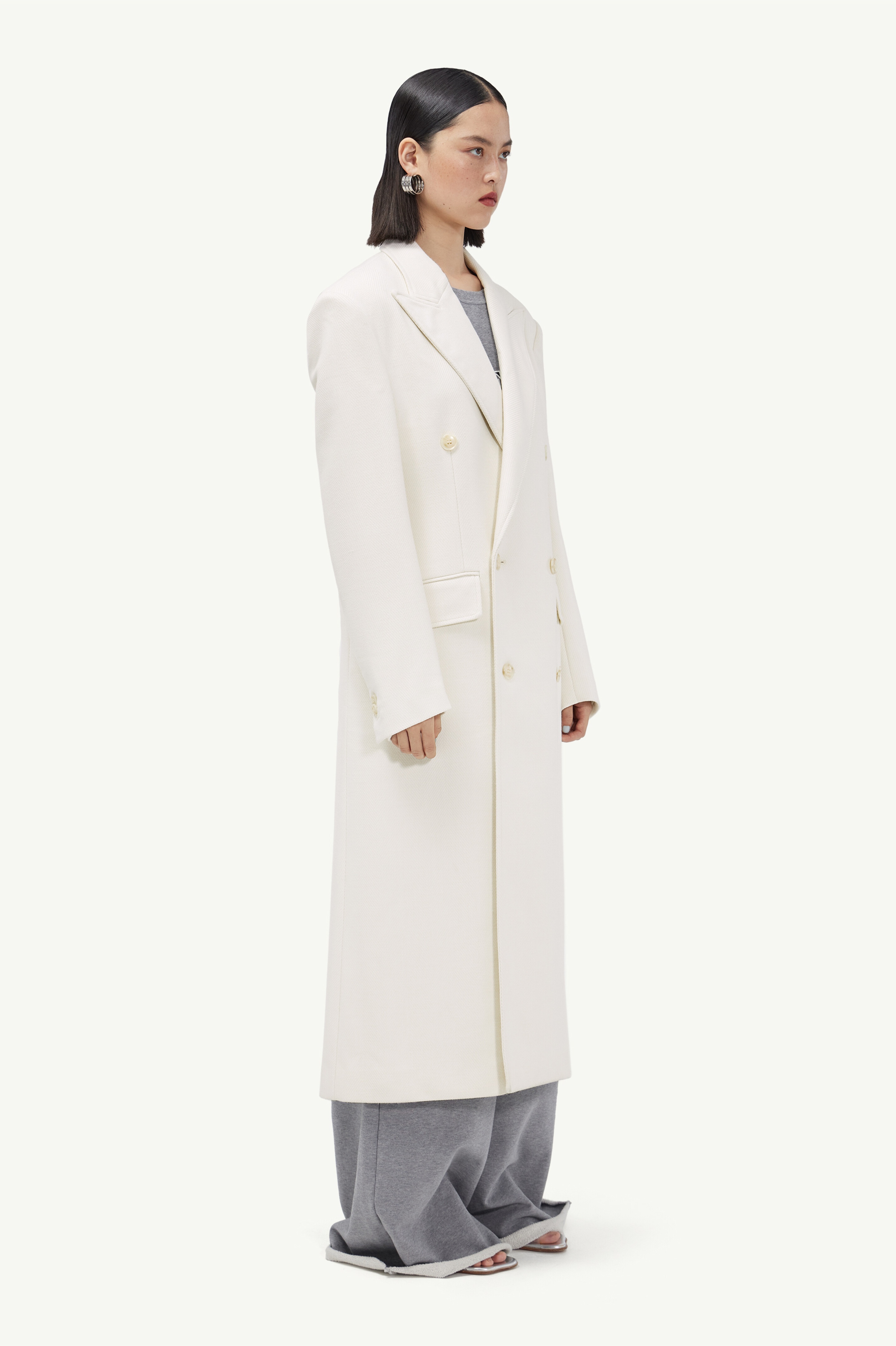 Double-breasted coat - 7
