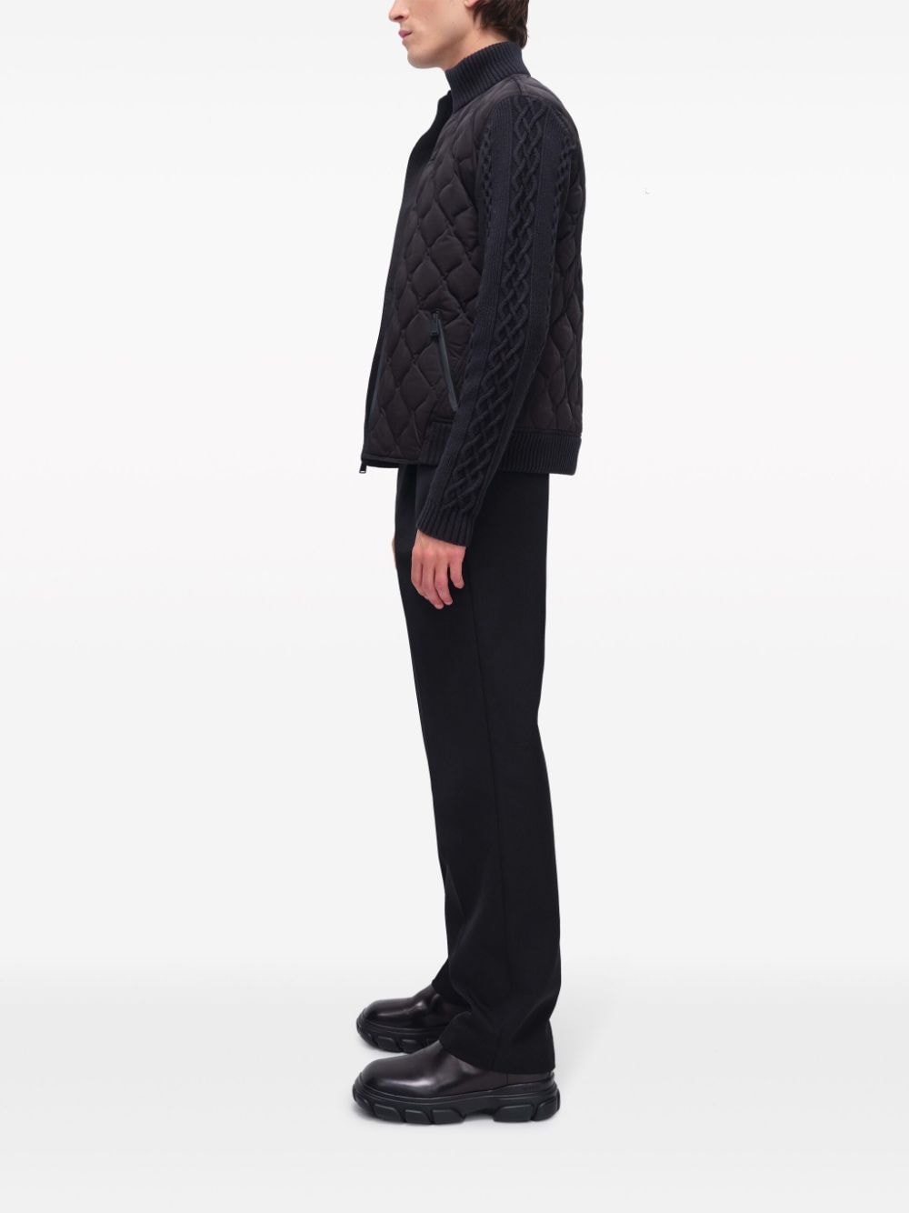 Dunn quilted bomber jacket - 3