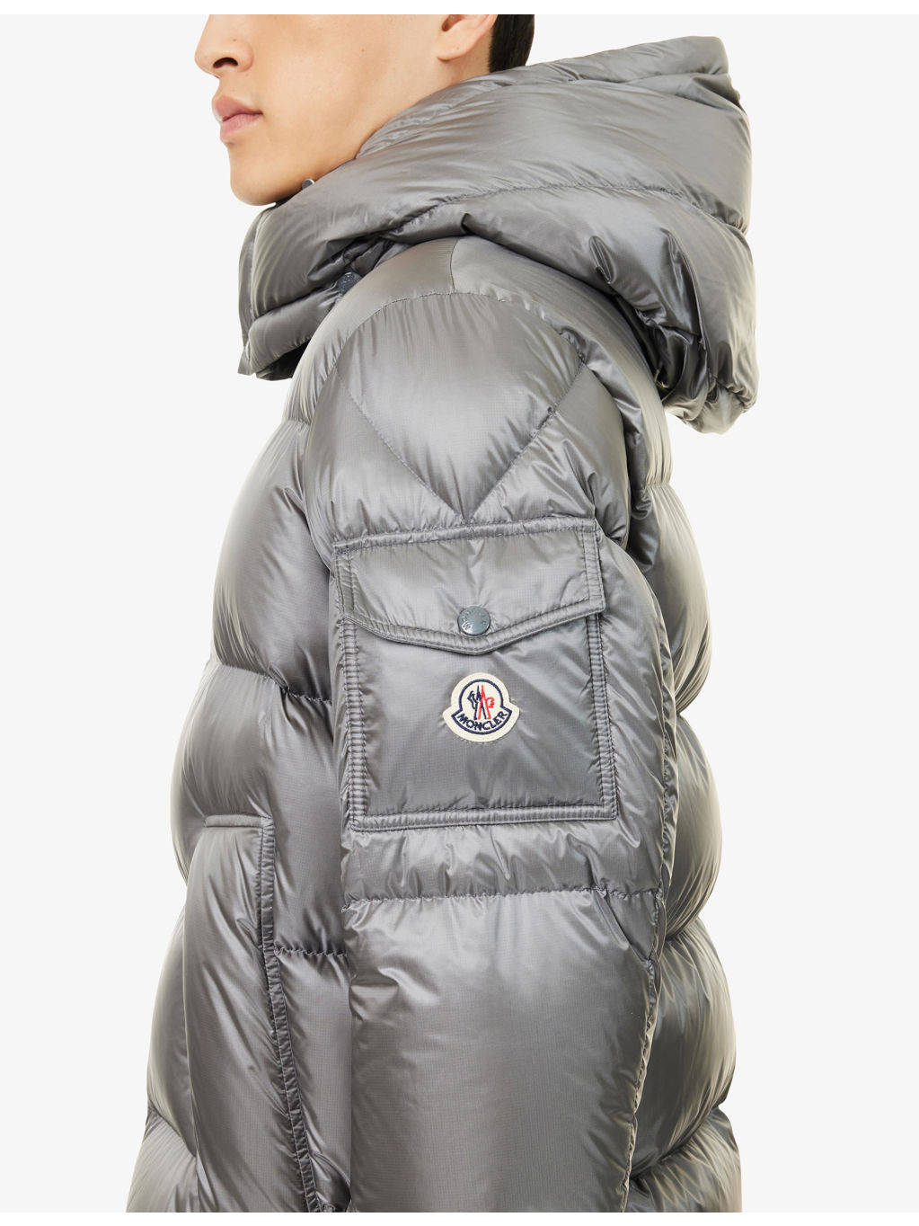 Couyere Logo-patch Padded Down Jacket - 5