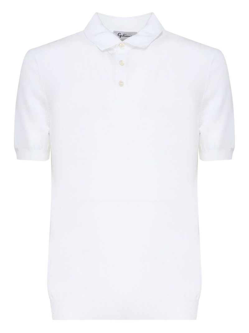 short-sleeve cotton polo shirt 1