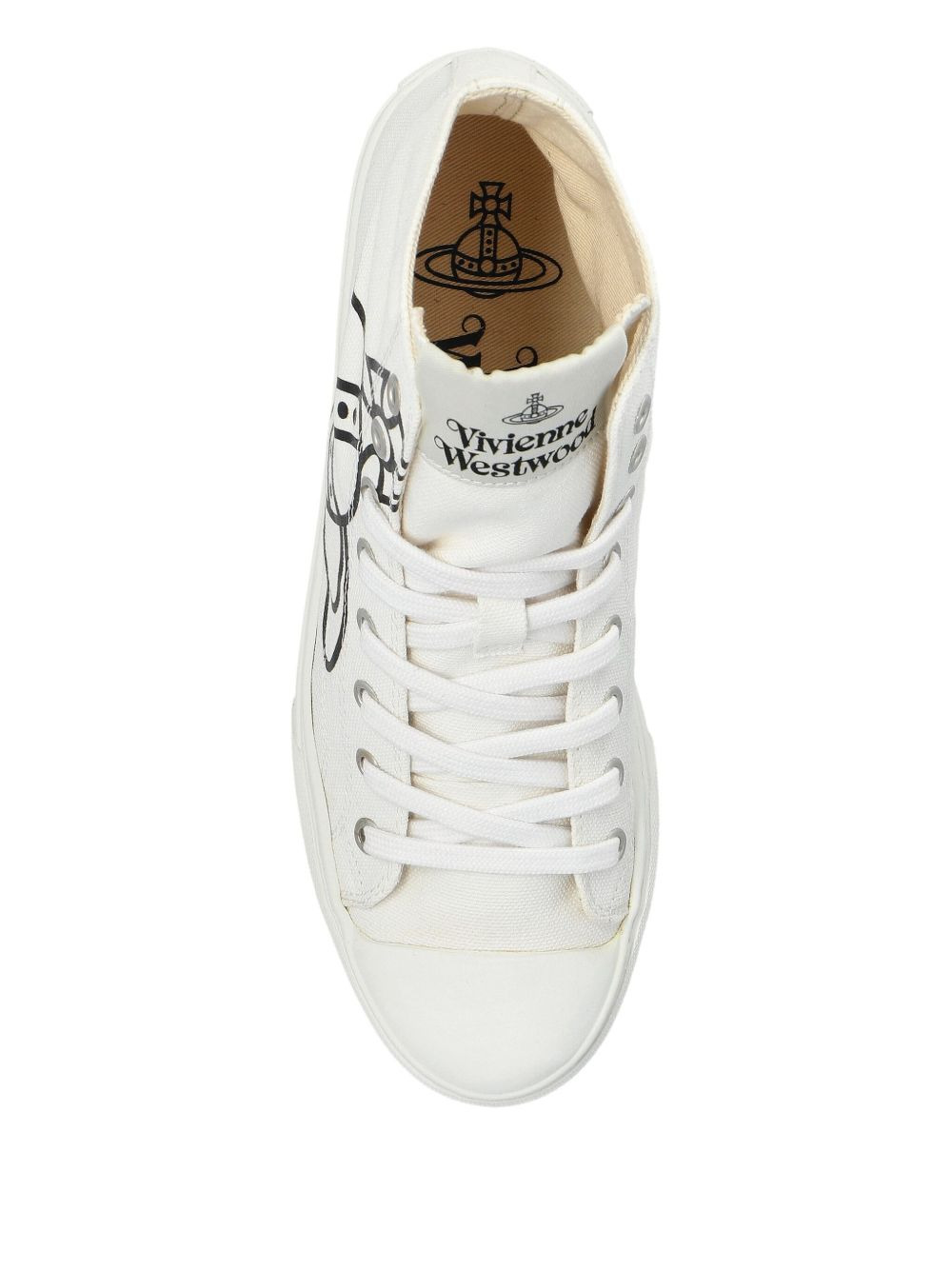 orb-logo high-top trainers - 3