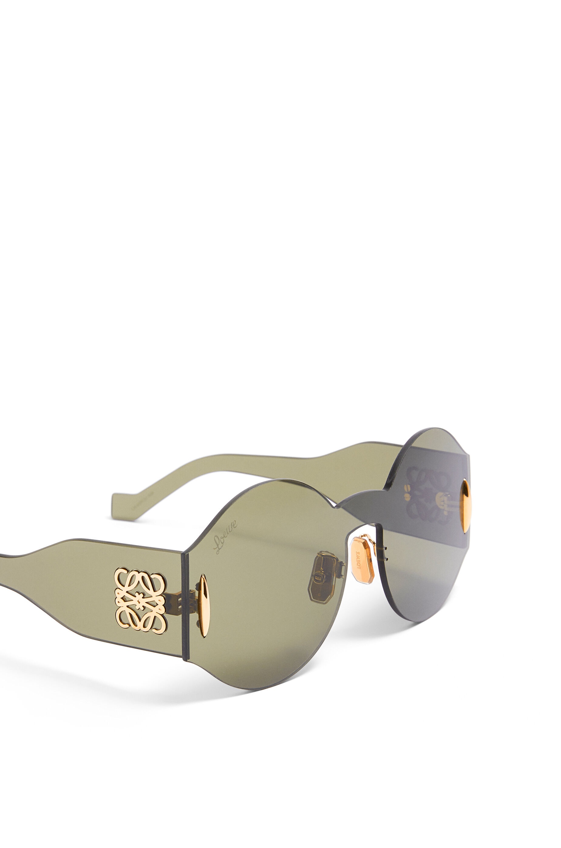 Round mask sunglasses in nylon - 5