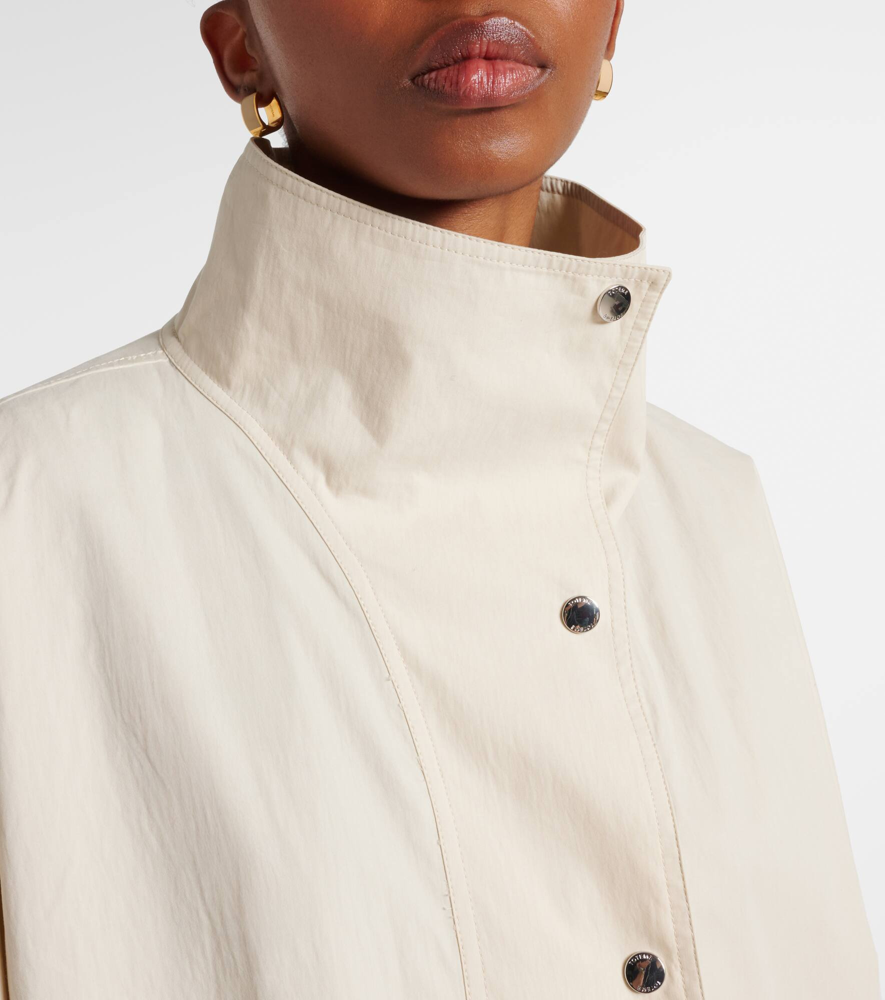 Cotton-blend jacket - 4