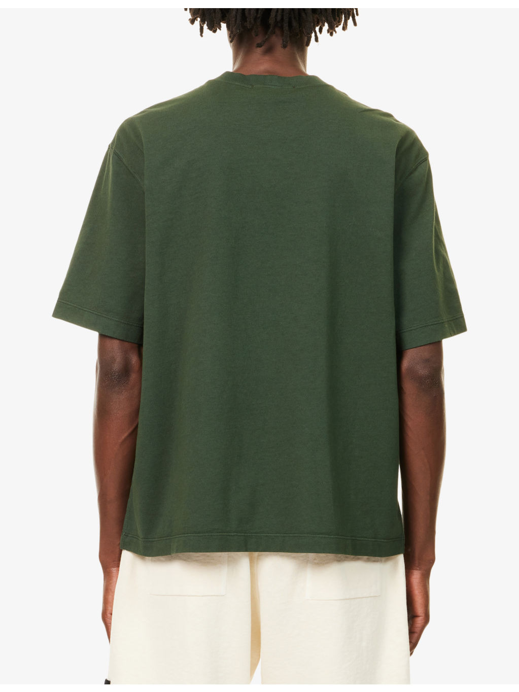 Brand-Patch Crewneck Cotton-Jersey T-Shirt - 4