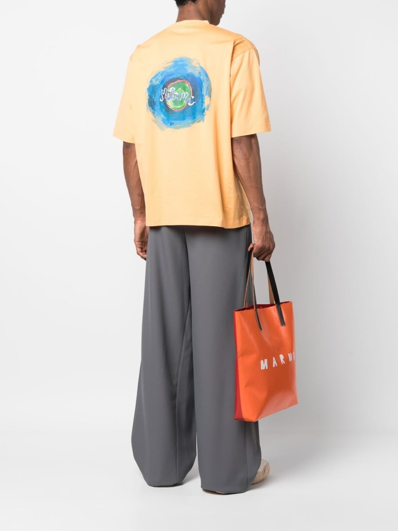 Marni graphic-print  cotton T-shirt outlook