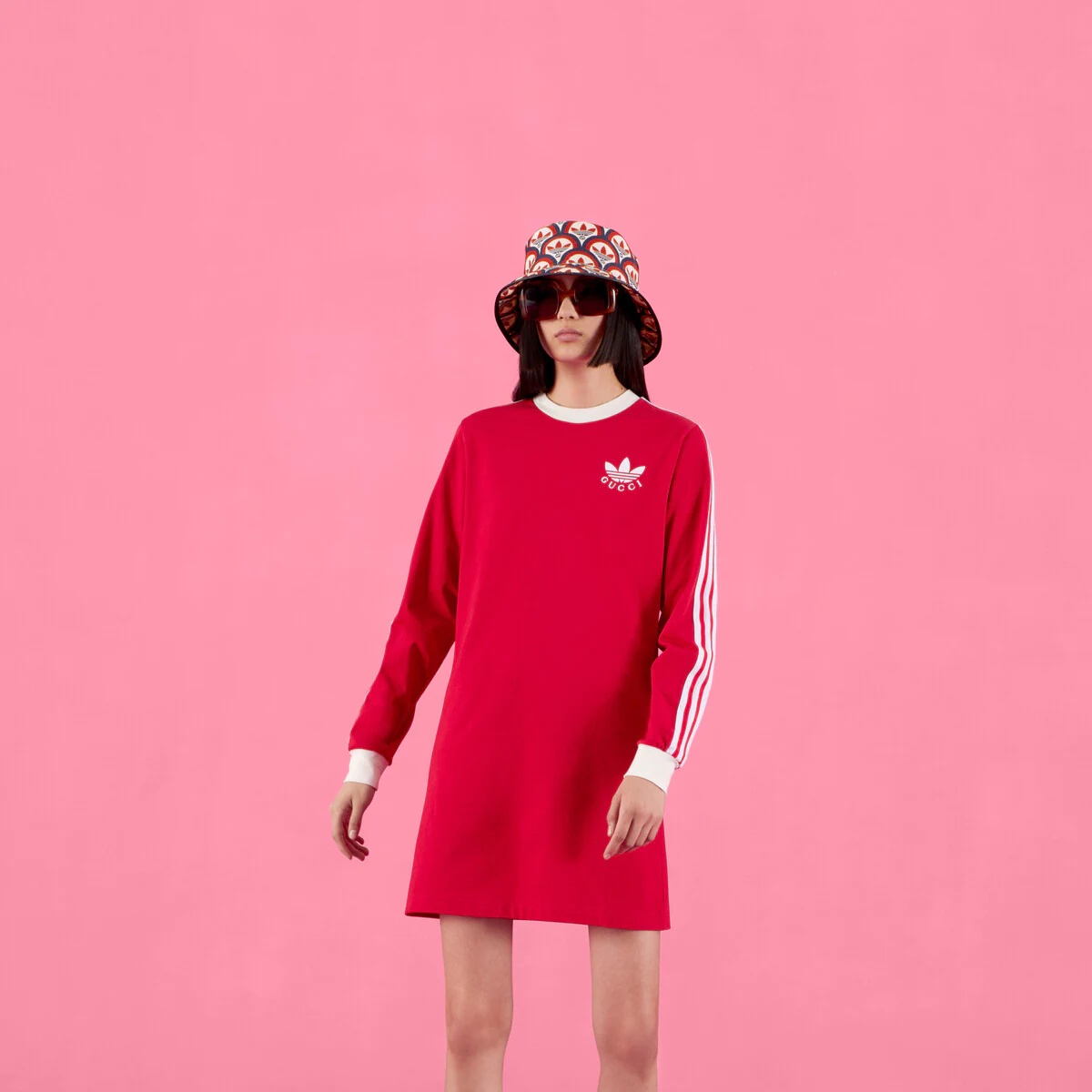 adidas x Gucci T-shirt dress - 6