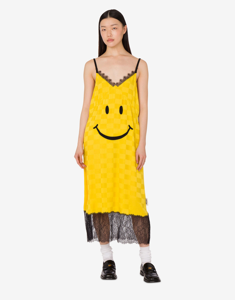 SILK BLEND DRESS SMILEY® 1