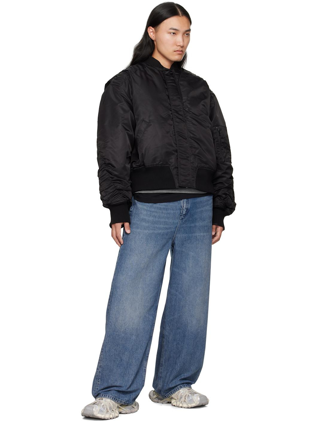 Blue Baggy Jeans - 4