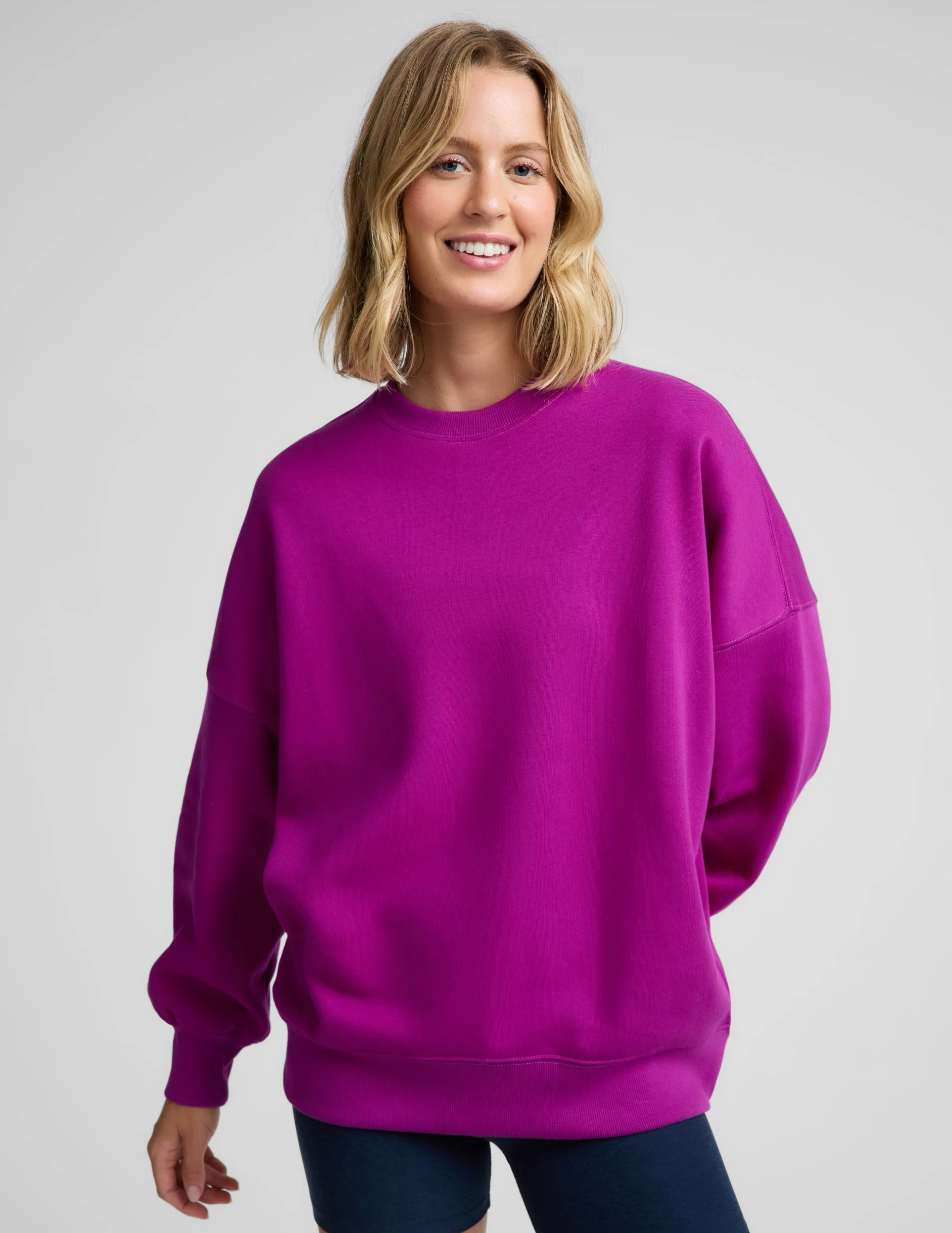 LuxeFleece 2.0™ Oversized Crewneck - 1
