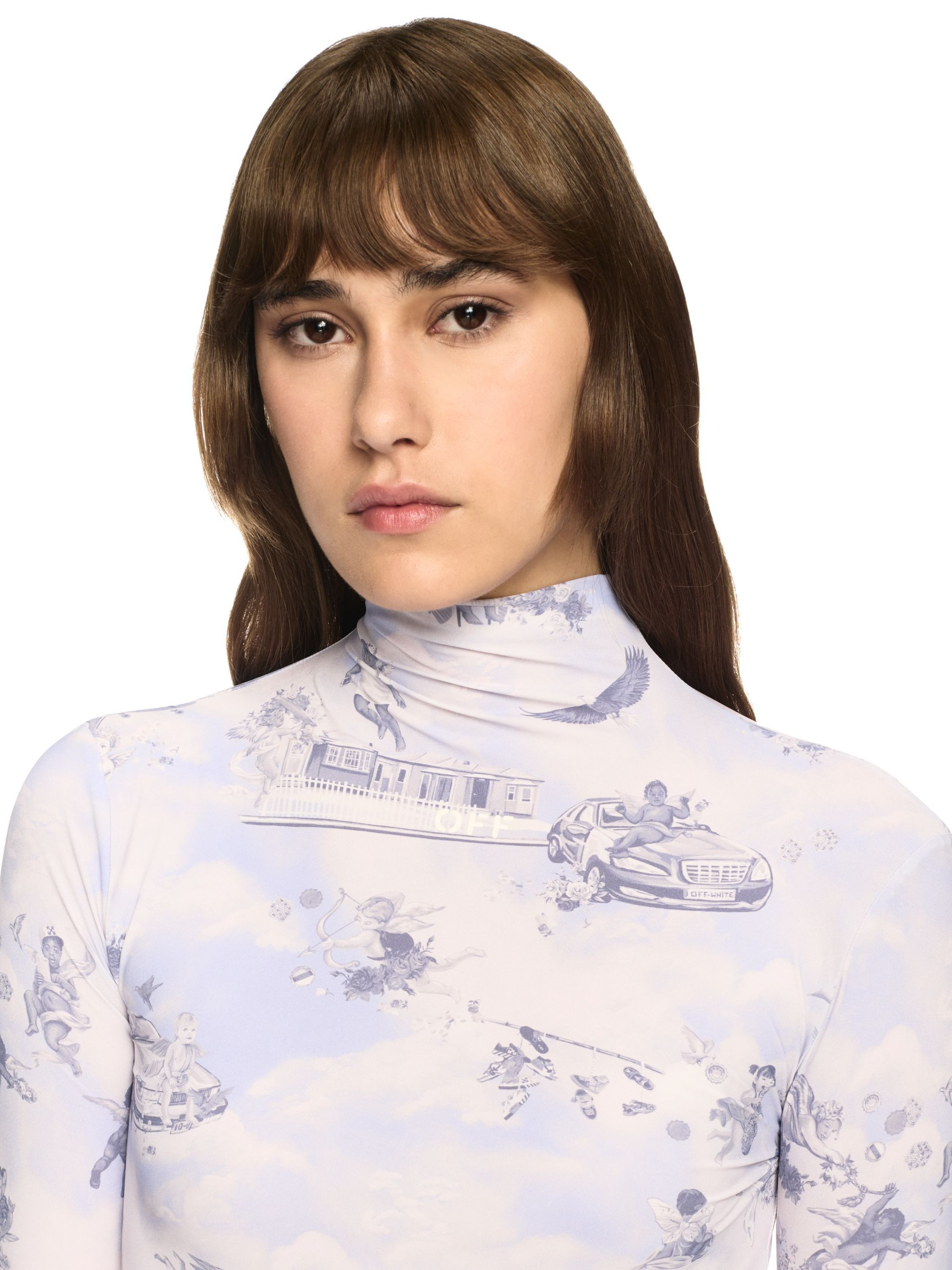 White Stamp Fresco Dress - 5