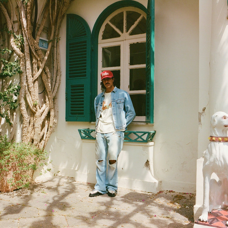 Duke Red Corduroy Cap 7
