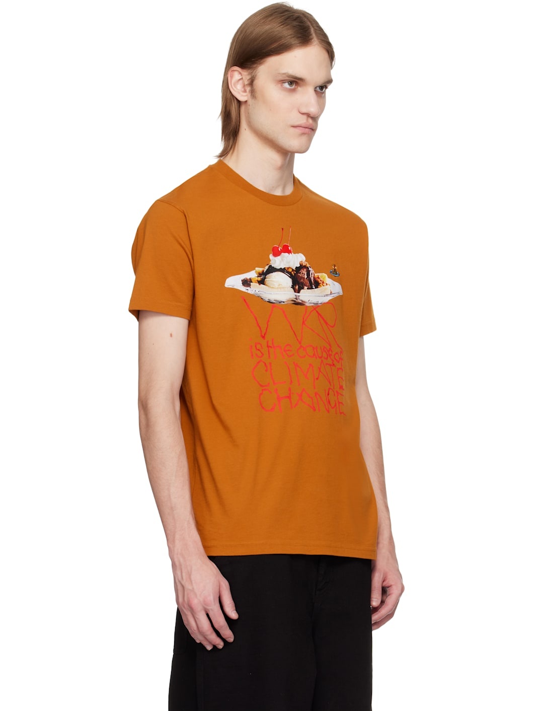 Orange Banana Split Classic T-shirt - 2