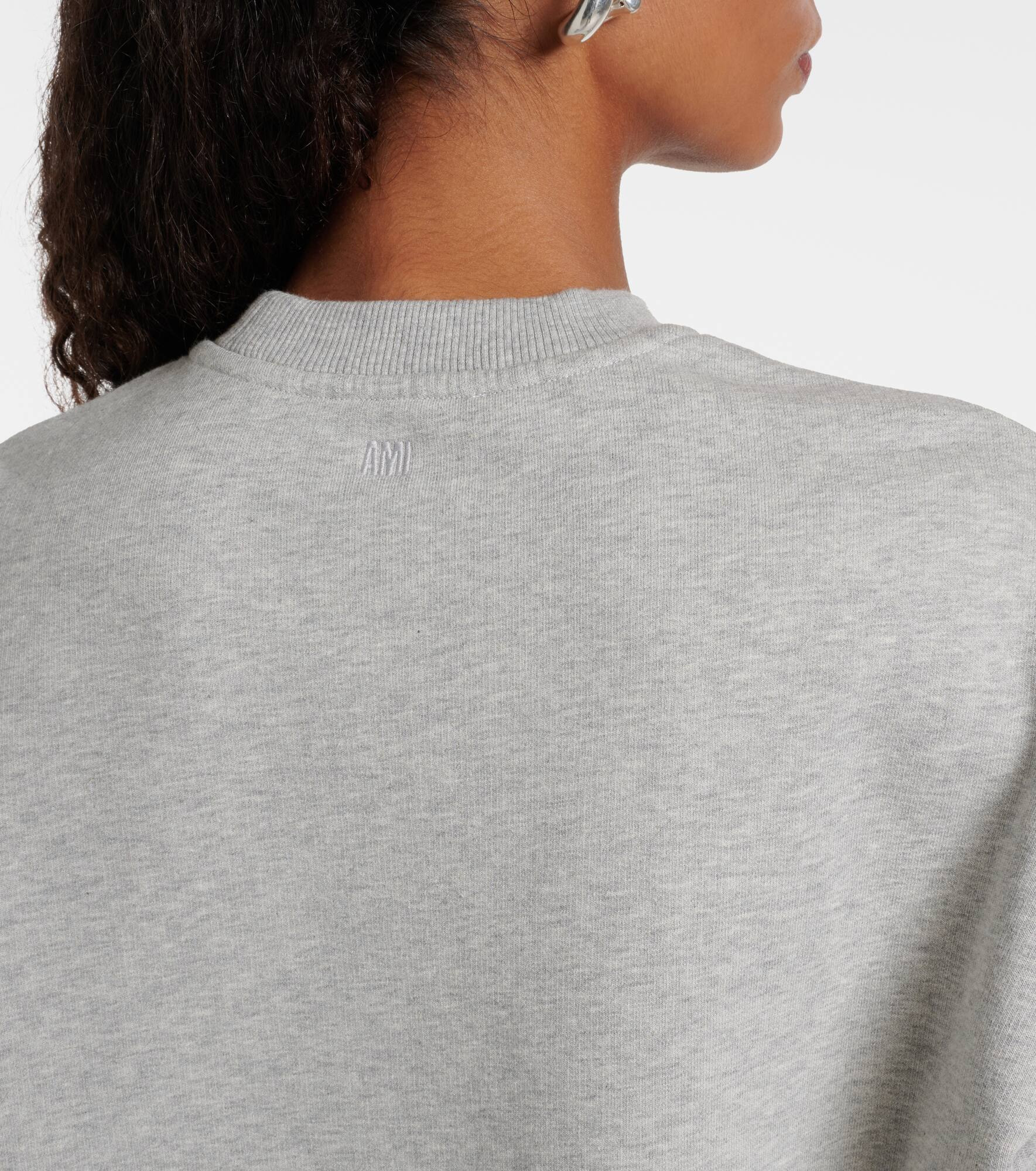 Ami de Cœur cotton fleece sweatshirt - 6