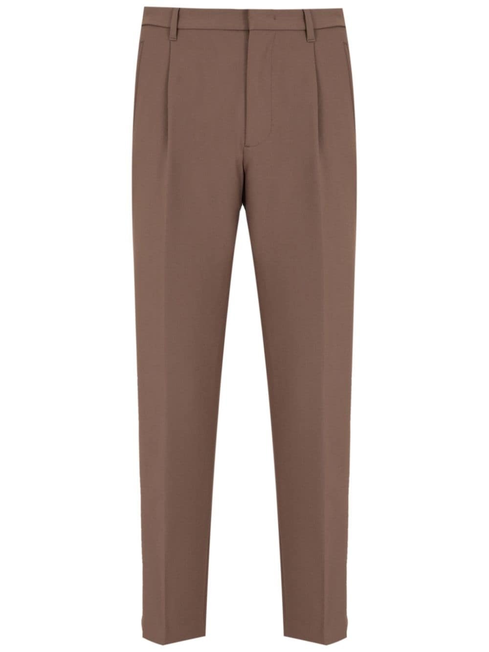 pressed crease trouser - 1