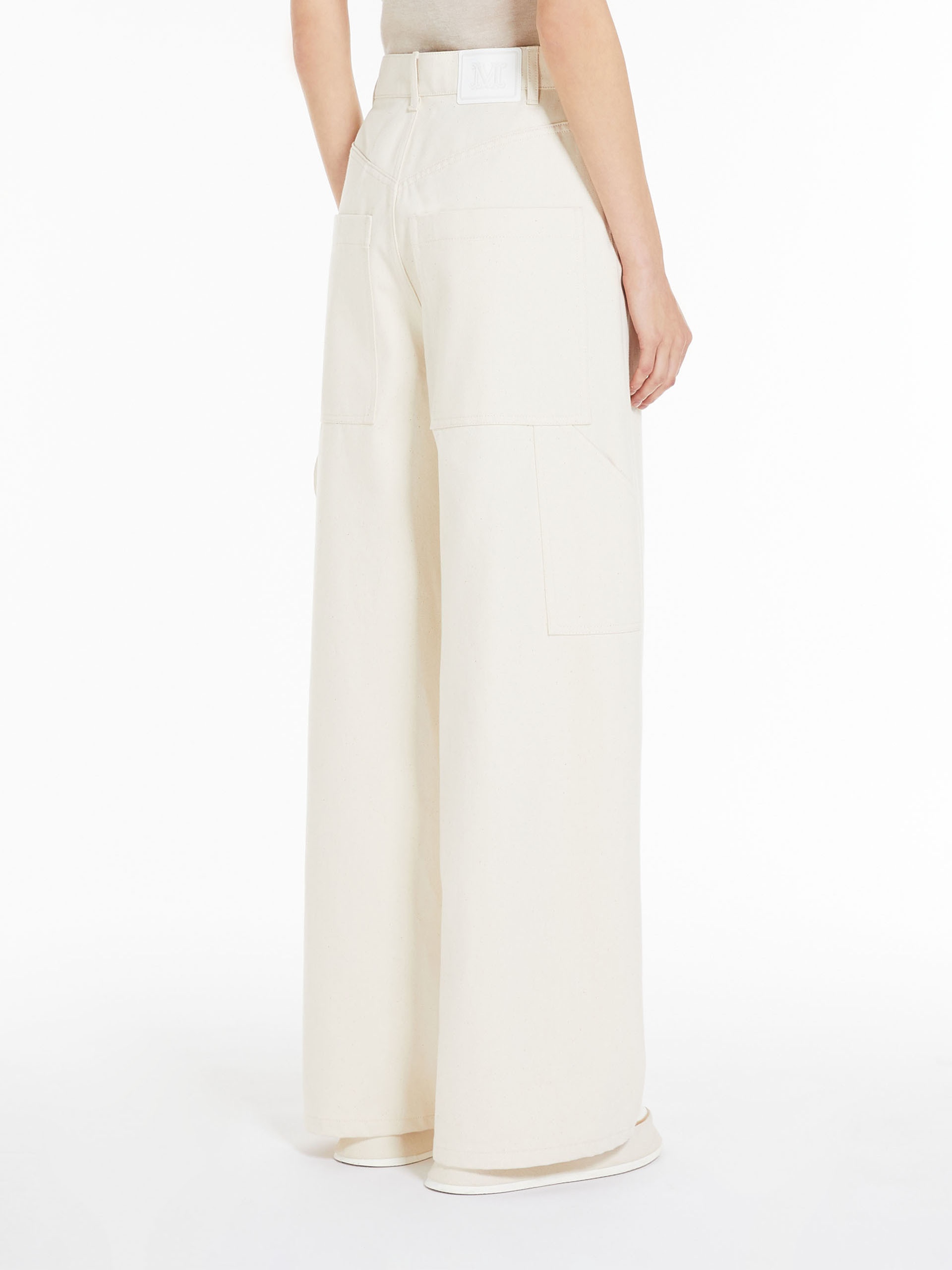 SEGNALE Wide denim trousers - 4
