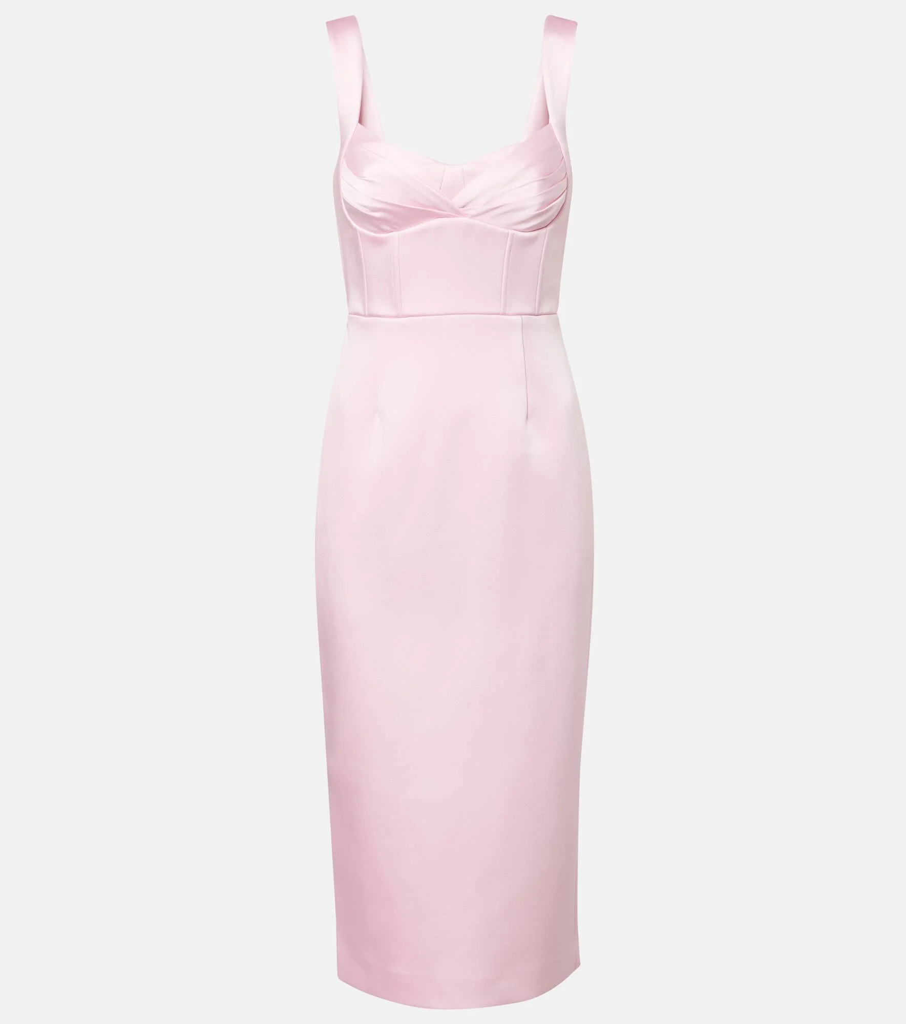 Aymee satin midi dress - 1