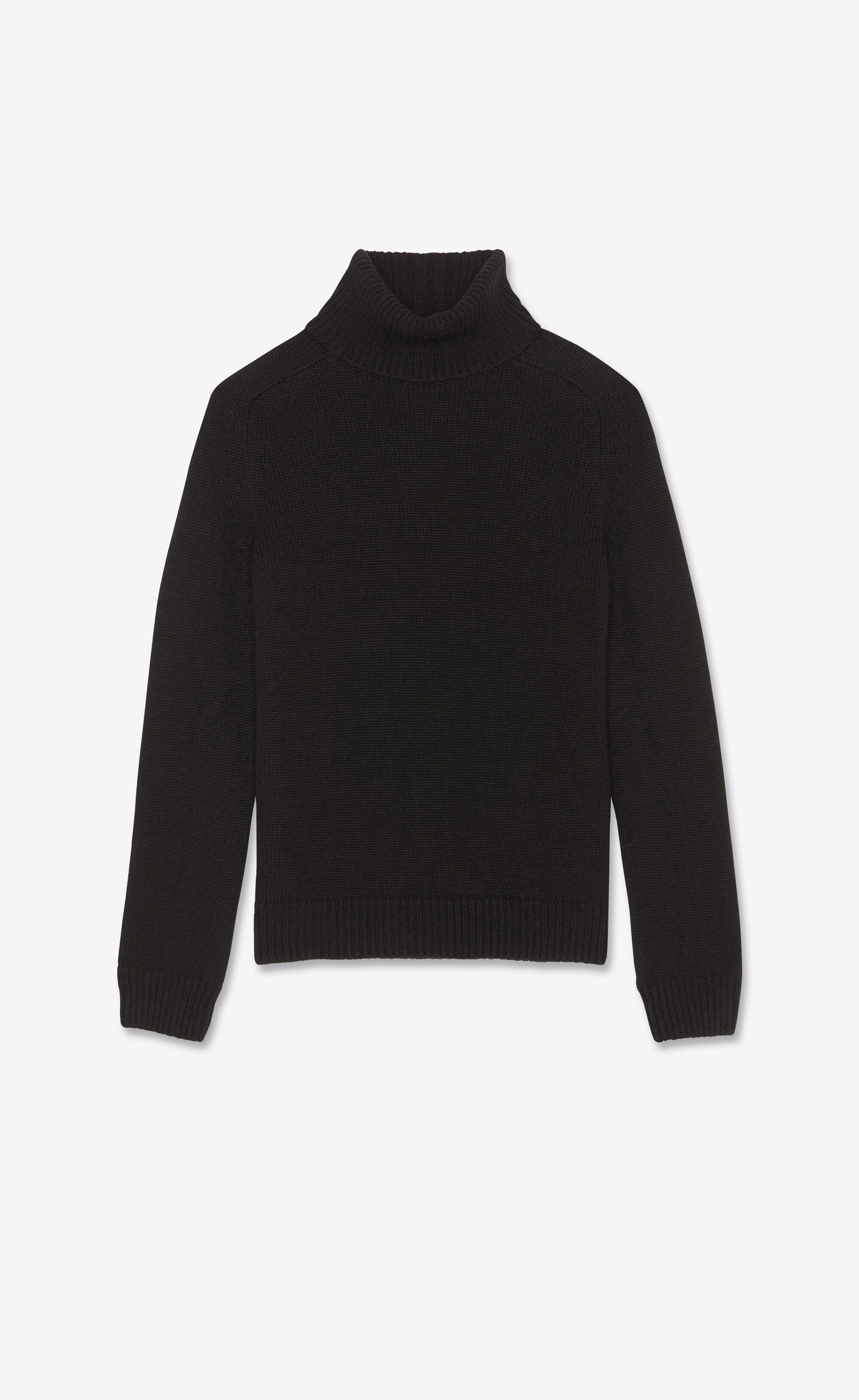 turtleneck sweater in cashmere saint laurent - 1