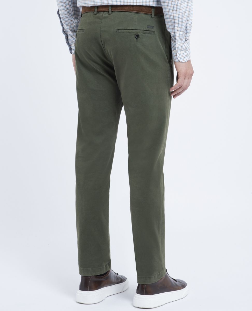 Stretch cotton Trousers - 4