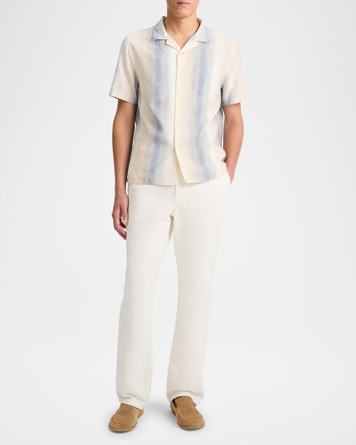 Men's Striped Cabana Shirt - 2