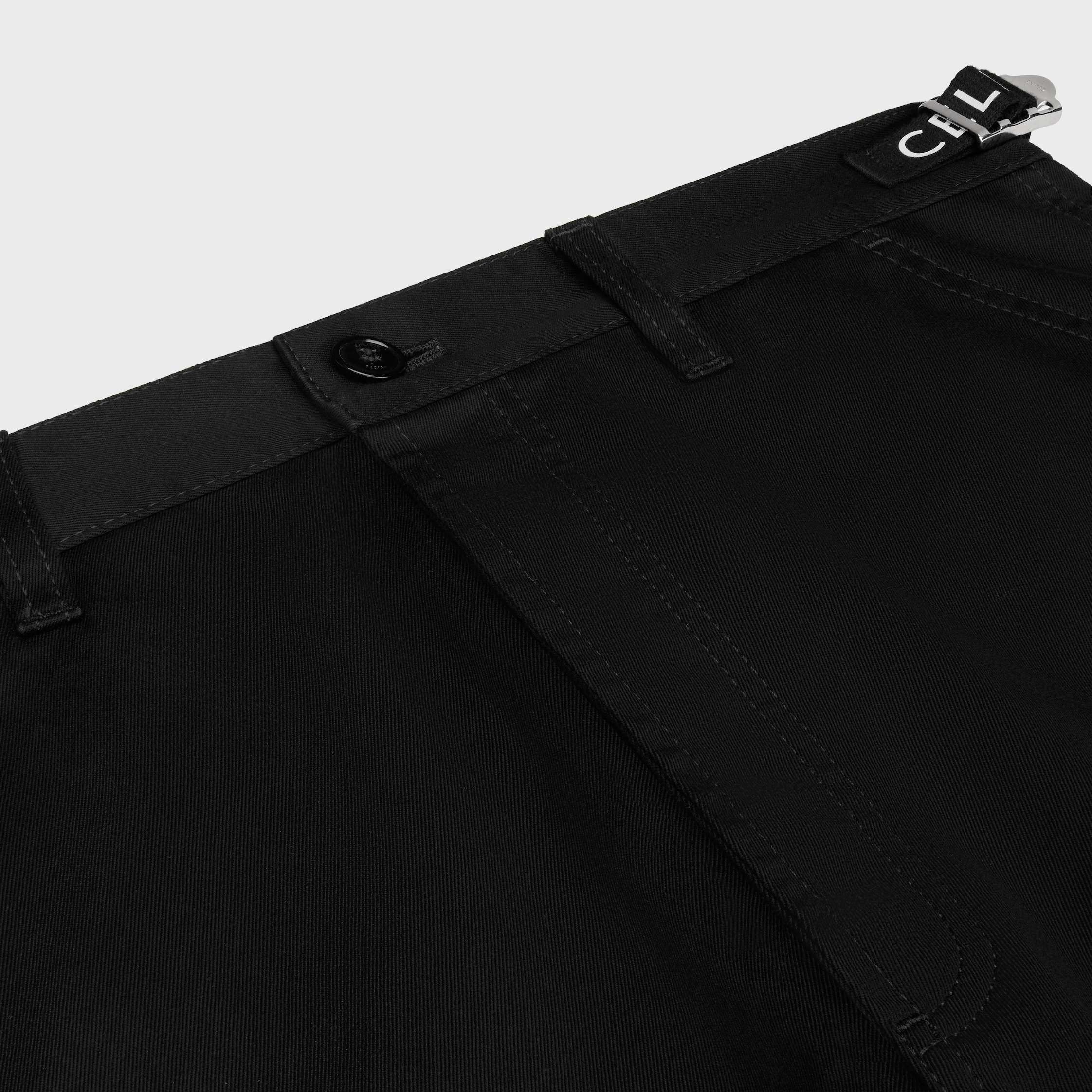 celine cargo shorts in cotton - 3