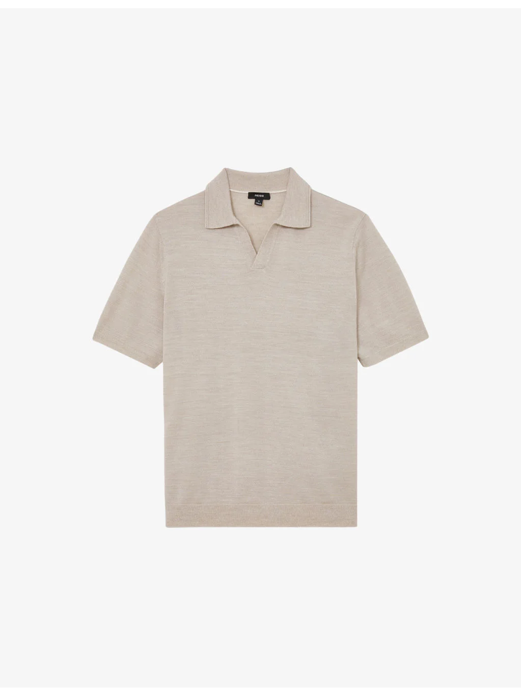 Duchie Short-Sleeved Wool Polo Shirt - 1