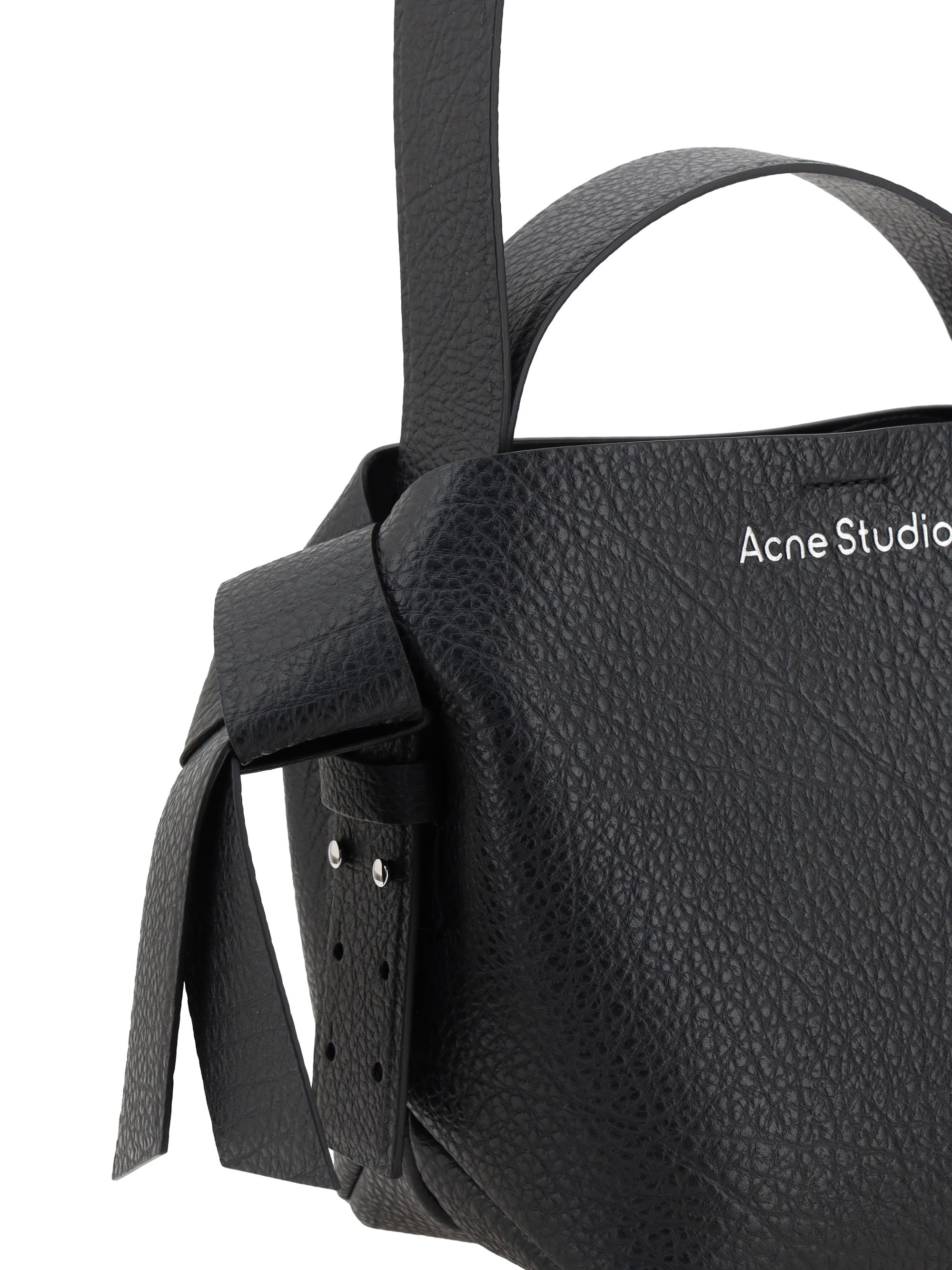 Acne Studios Women Mini Shoulder Bag With Musubi Knot - 4