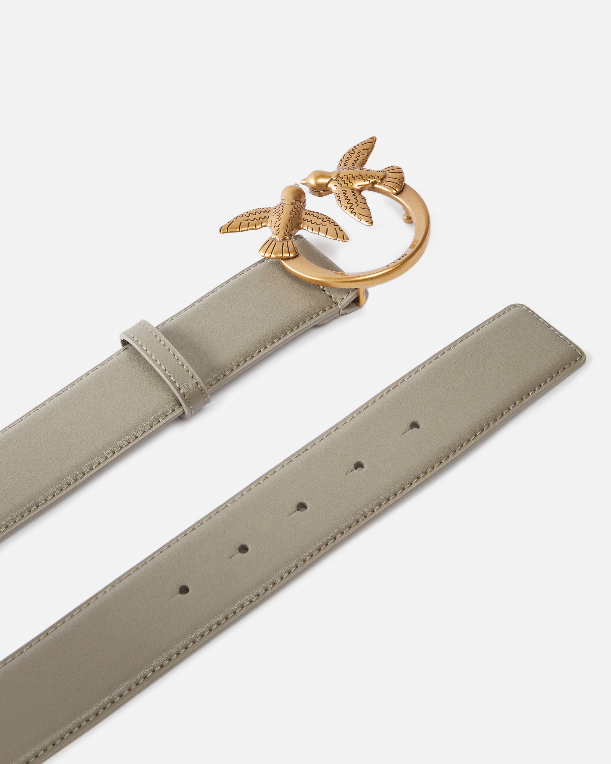 LOVE BIRDS HIGH LEATHER BELT 4CM - 3