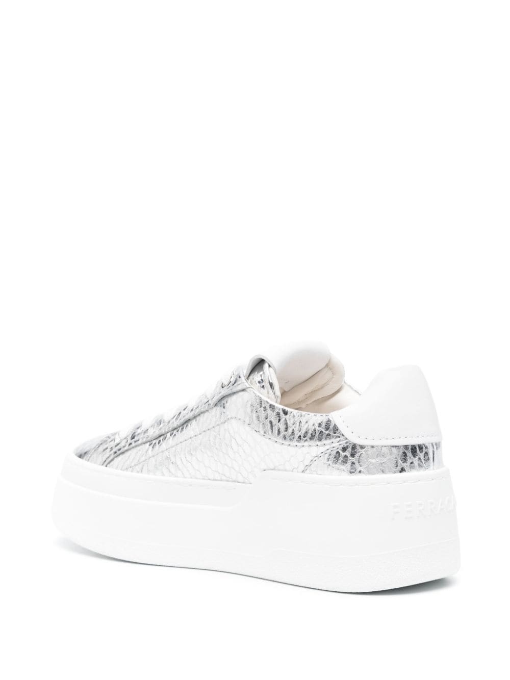 Wedge metallic plaftorm sneakers - 3