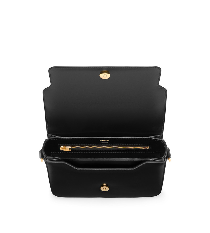 PALMELLATO-EFFECT LEATHER WHITNEY MEDIUM SHOULDER BAG 5