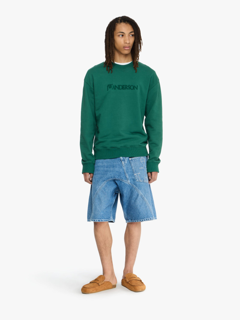 JW Anderson LOGO EMBROIDERY SWEATSHIRT outlook