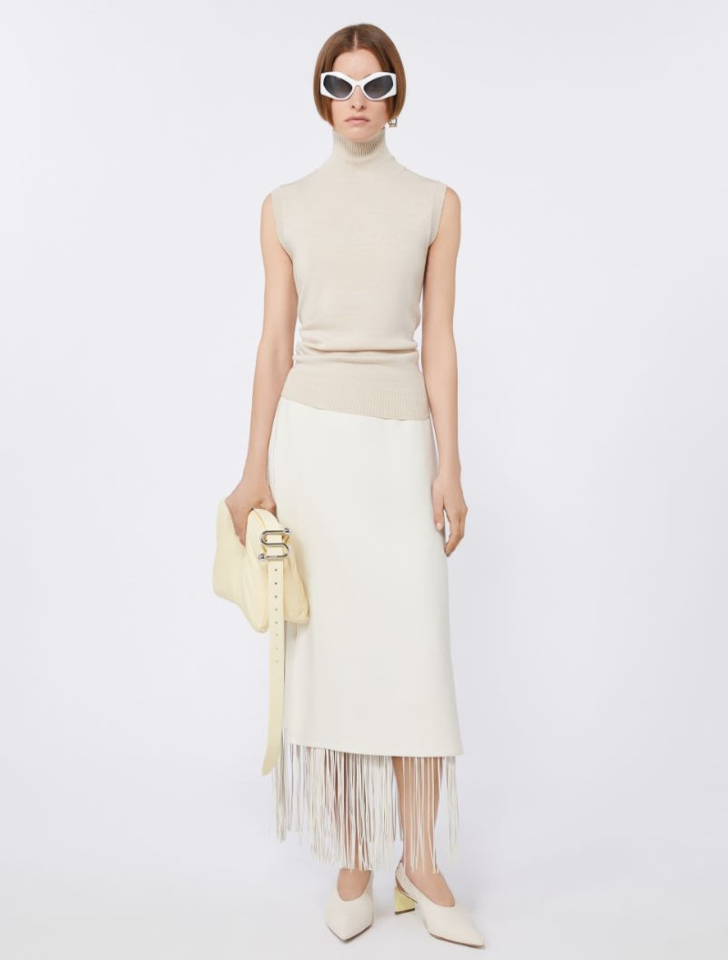 Sportmax Sleeveless wool polo neck outlook