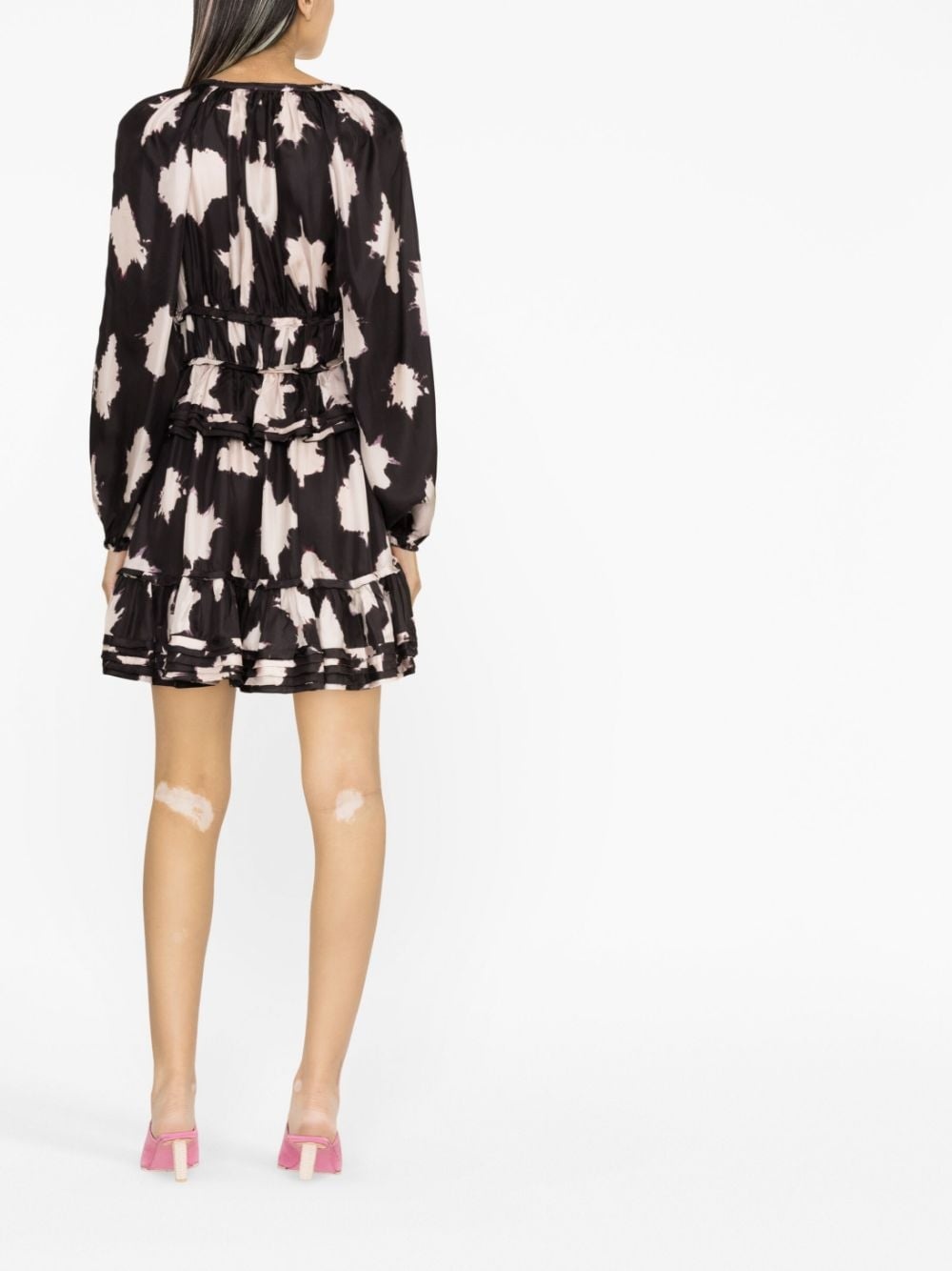 Emery tie-dye mini dress - 3