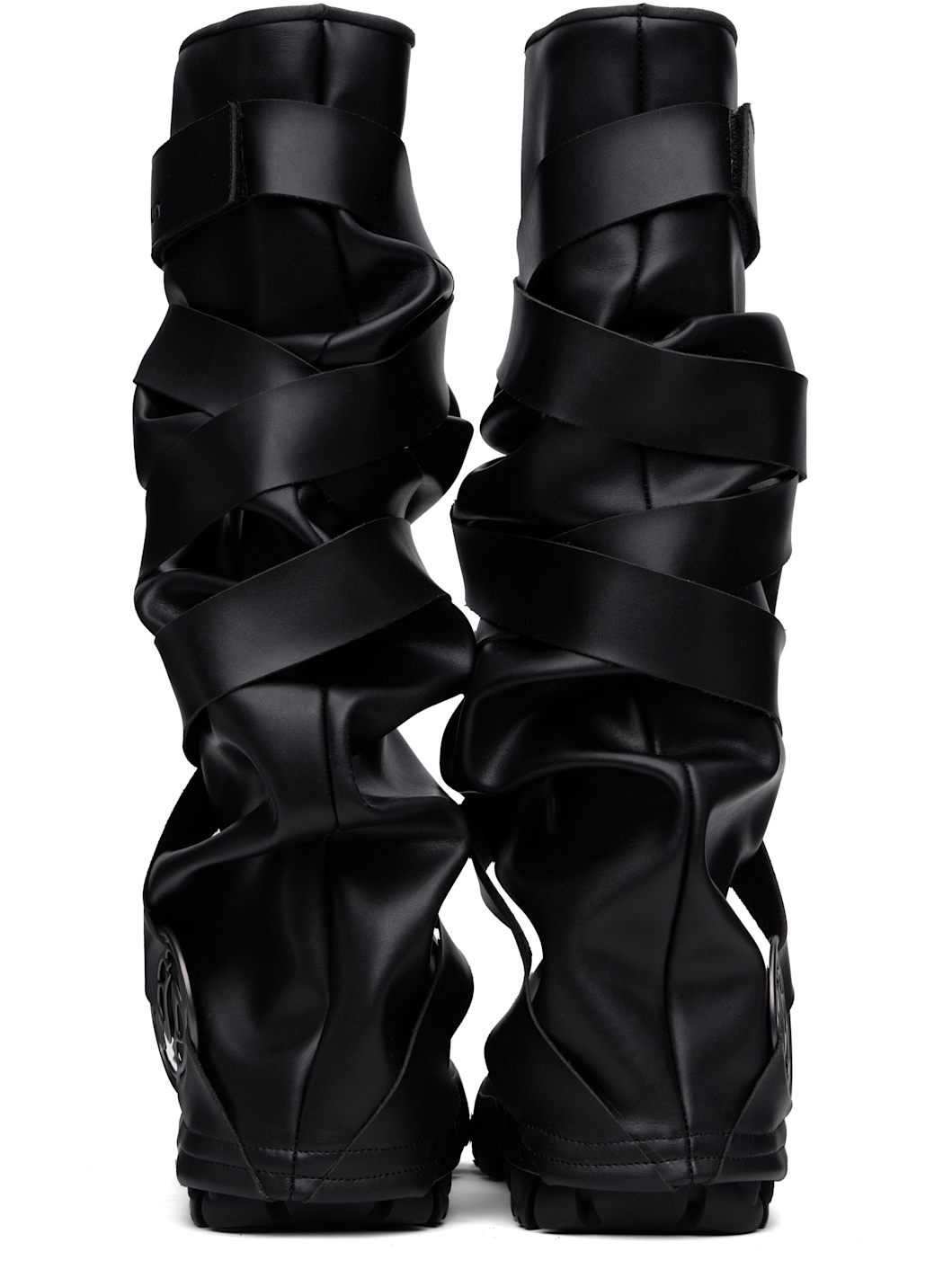 Black Monk Boots - 2