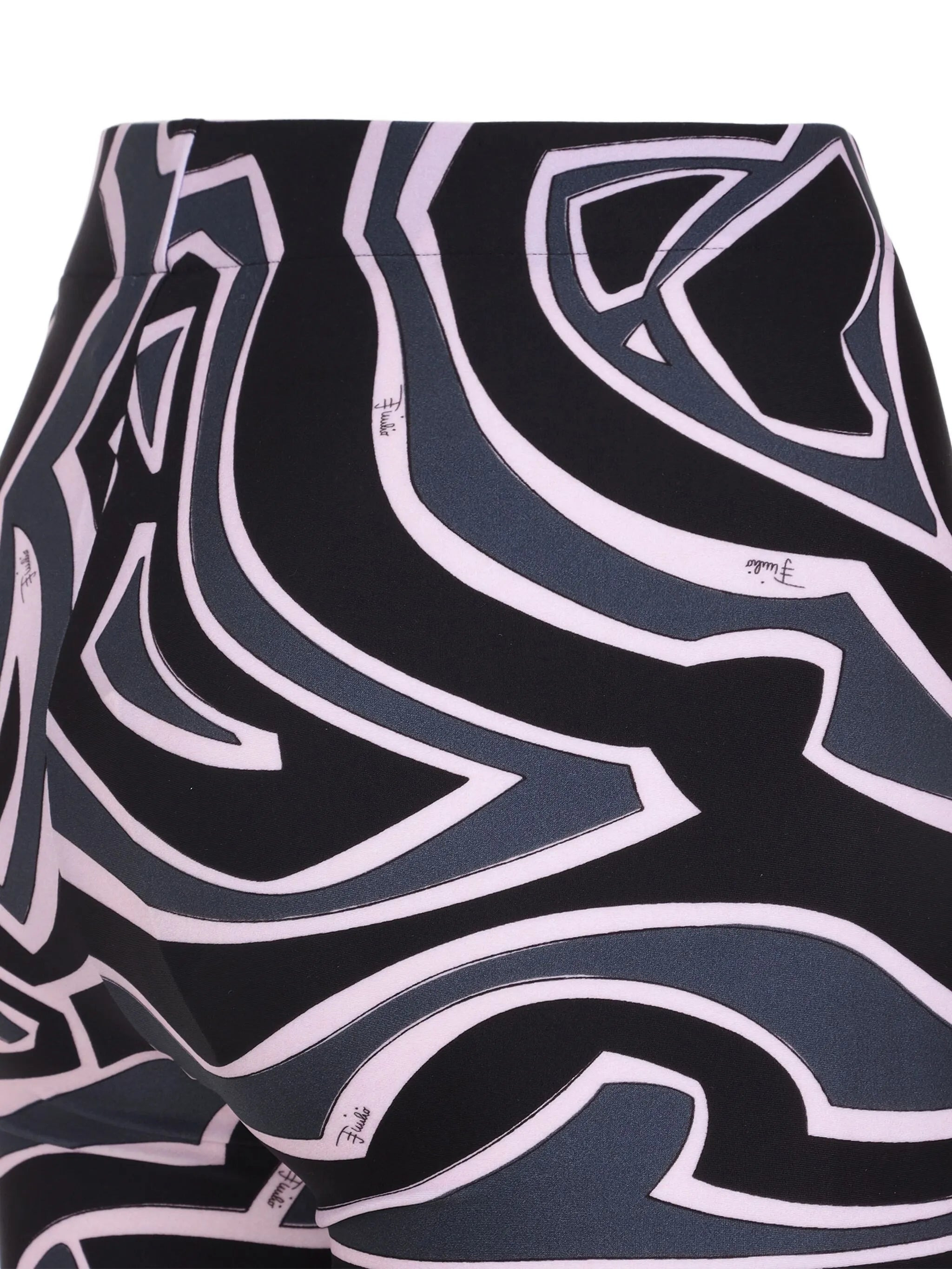 abstract-print leggings - 2