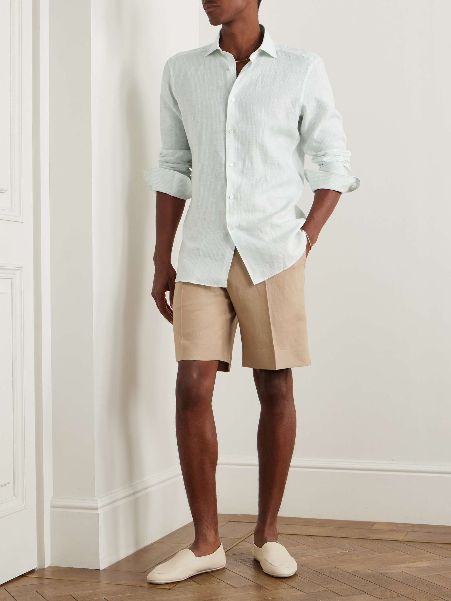 Oasi Striped Linen Shirt - 2