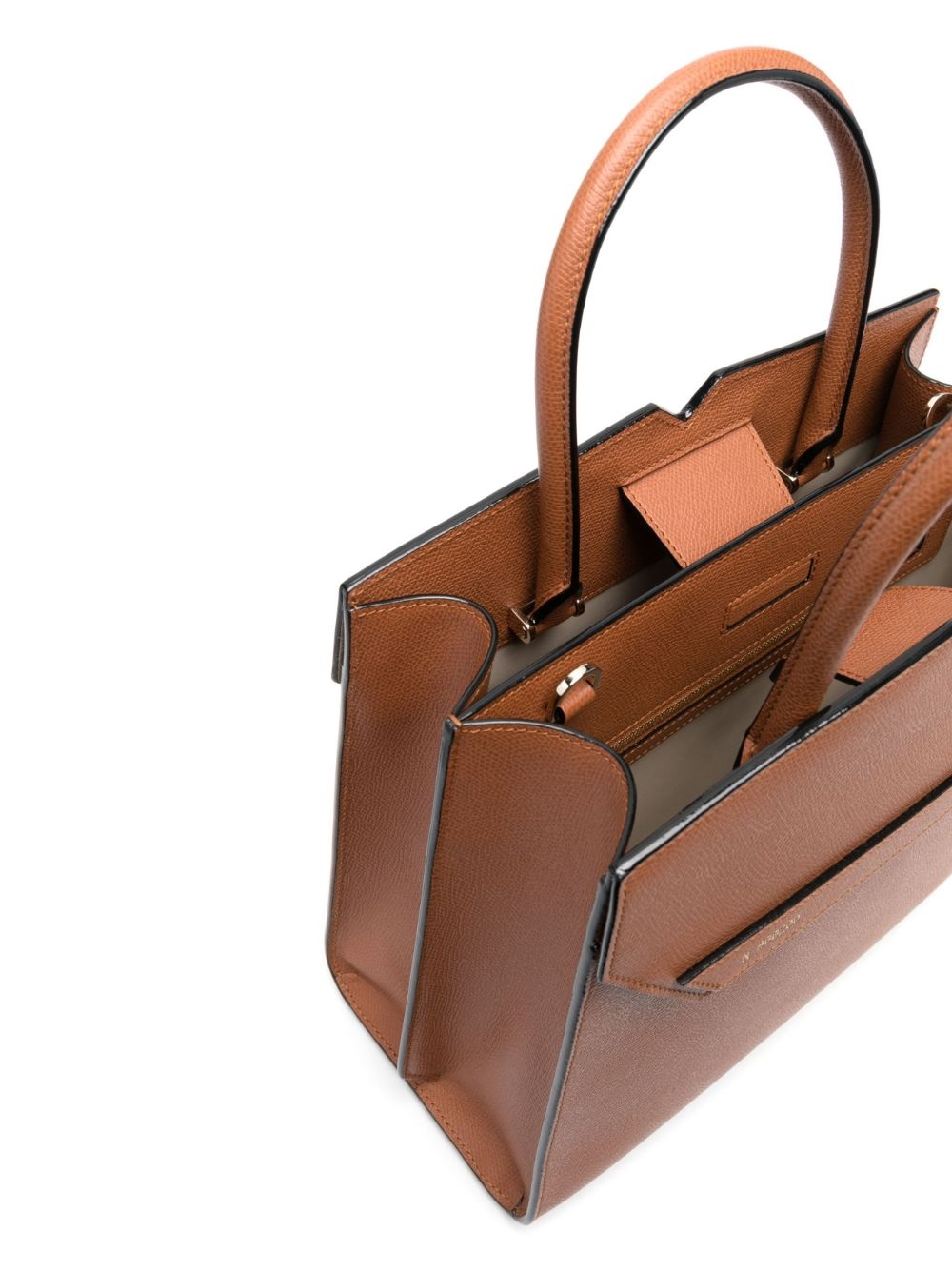 Duetto leather tote bag - 5