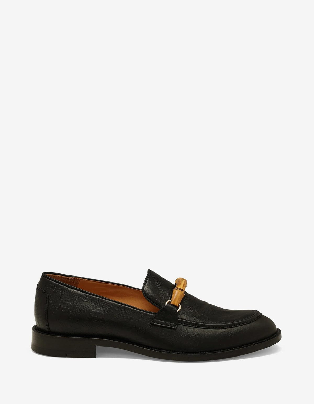 Casablanca Black Embossed Leather Loafer - 2