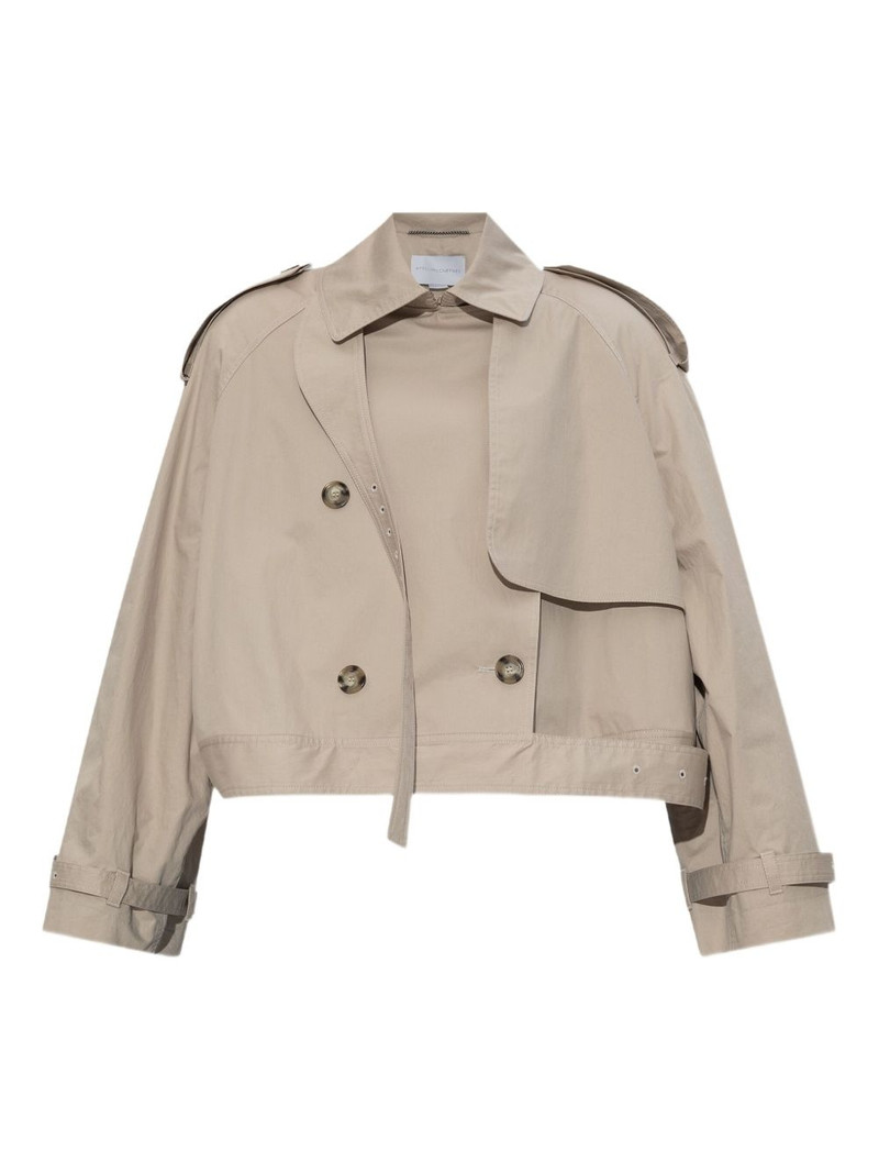 cropped trench jacket 1