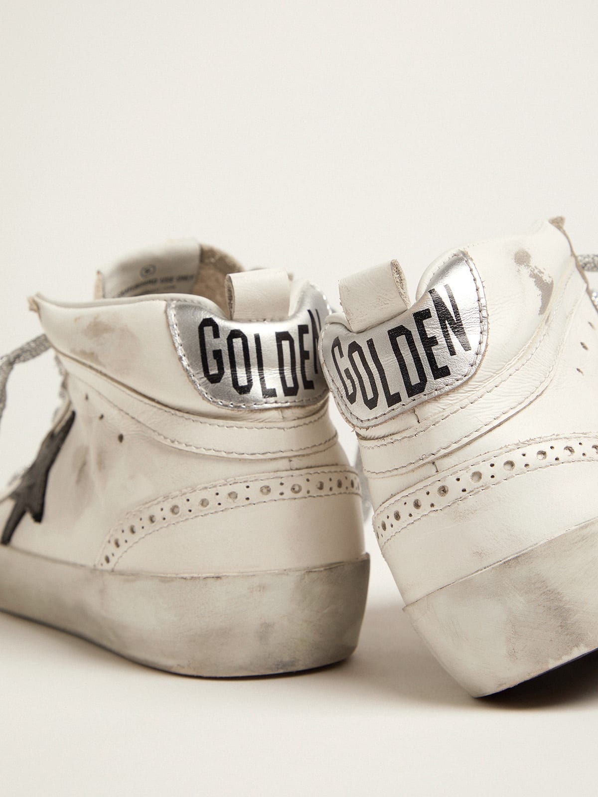 スニーカー Golden  Golden  Mid Star Sneakers Golden Goose Midstar Sneaker - Joseph