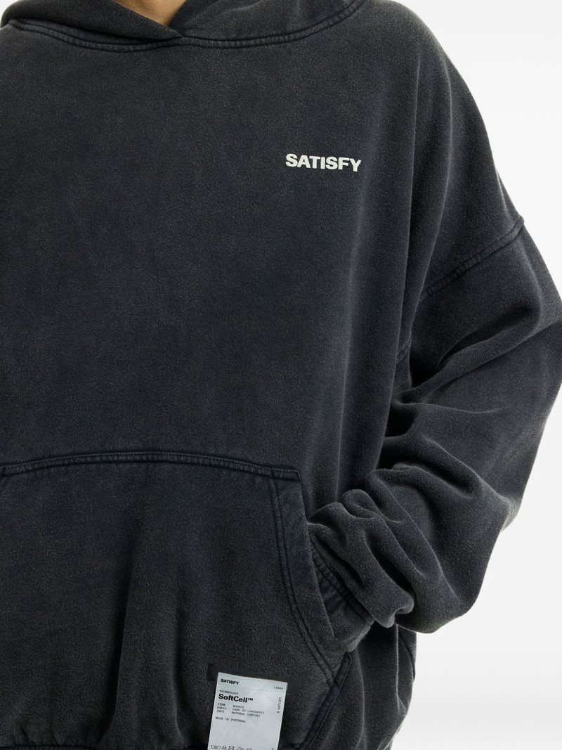 logo-detail hooded sweatshirt 6