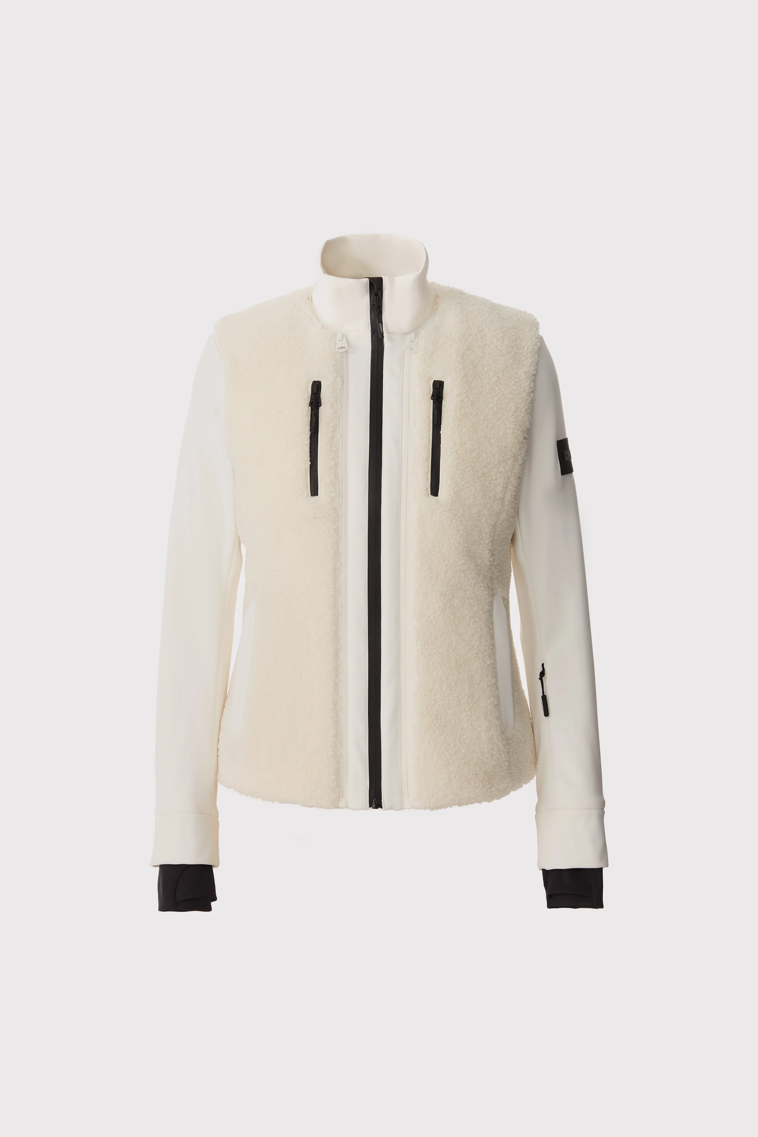 DEWI 3-in-1 Stretch Bonded Fleece and Teddy Ski Jacket - 1