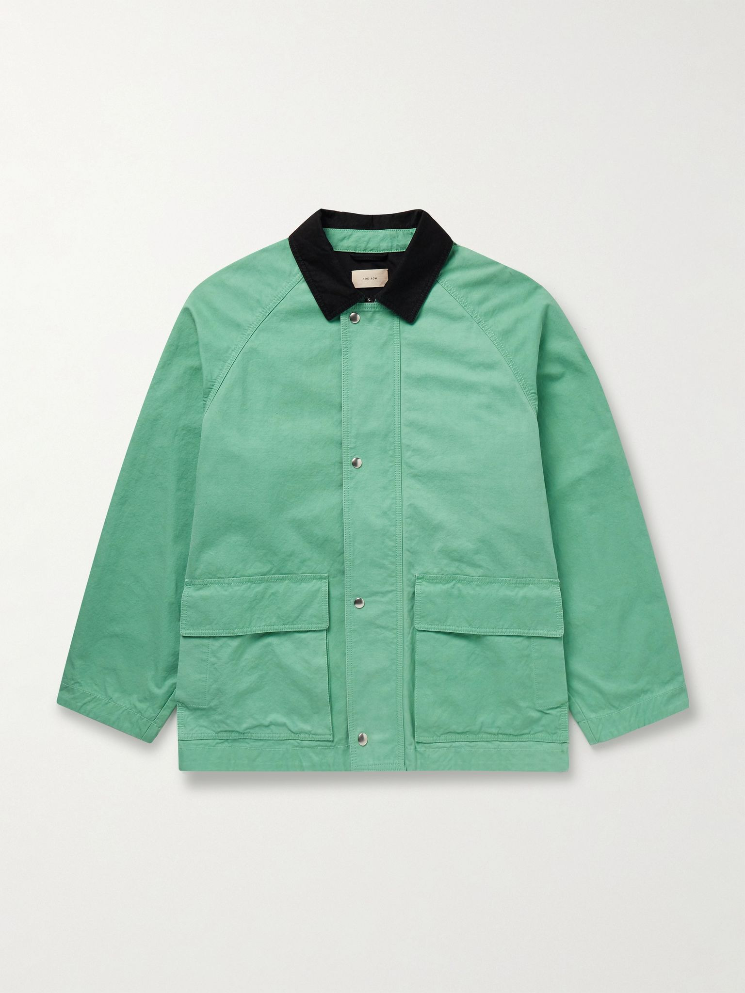 Diano Cotton-Canvas Jacket Bright green - 1
