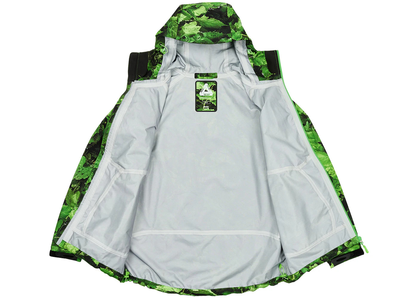 Palace Pertex 3L Armor Jacket Leaf Print - 2