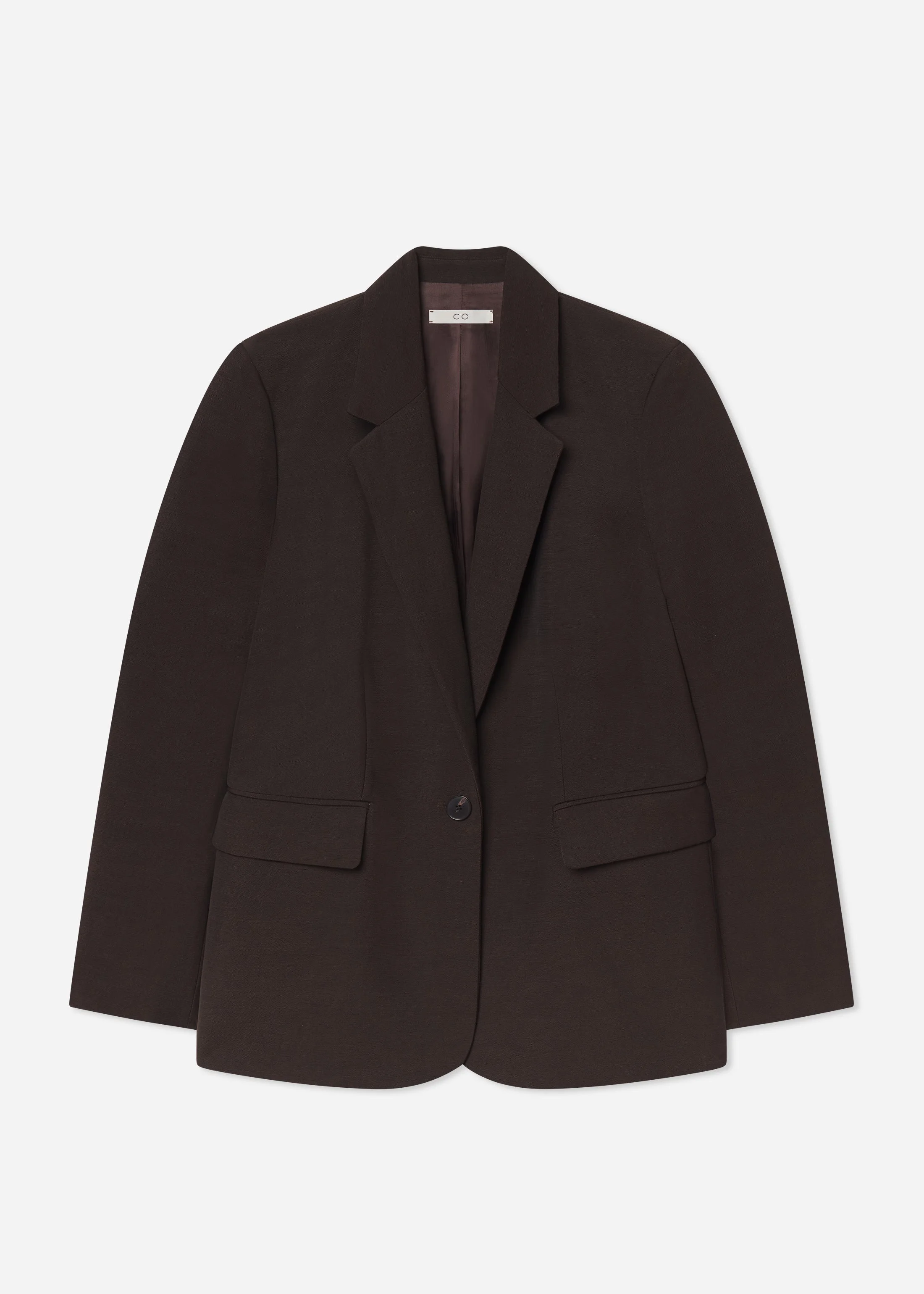 Boyfriend Blazer in Linen - 1