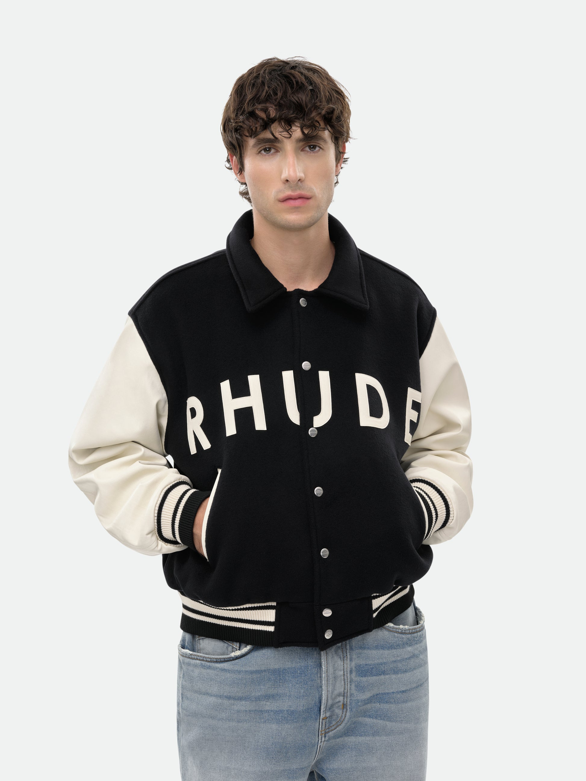 RHUDE COLLEGIATE JACKET - 6