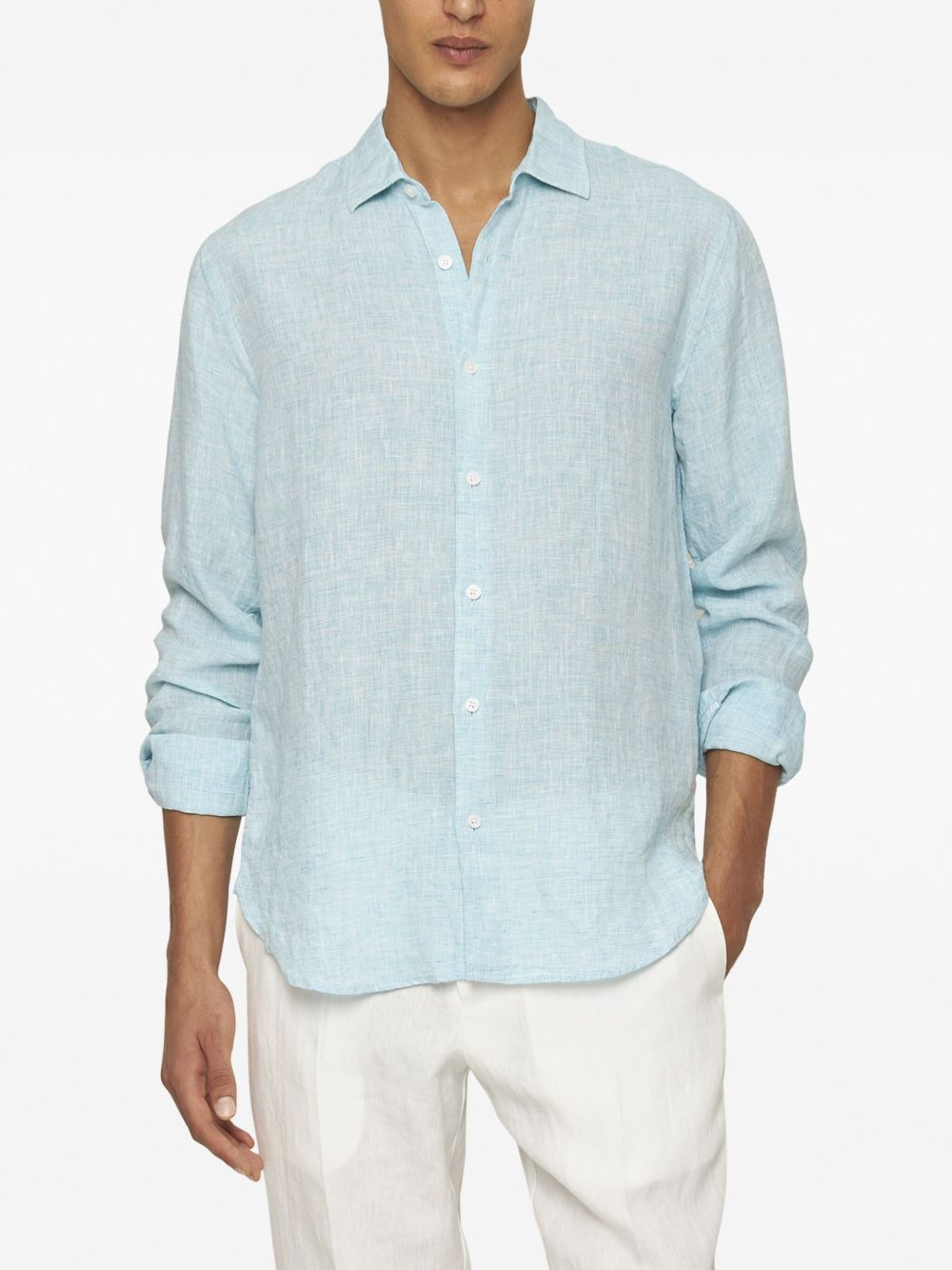 Giles linen shirt - 2