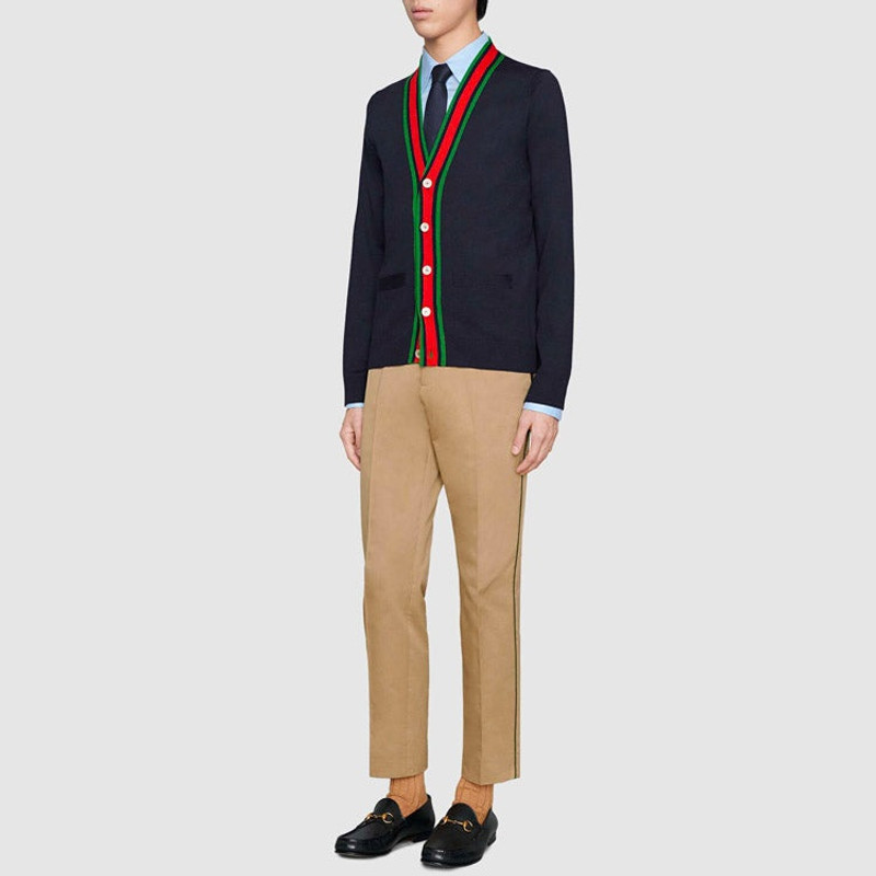 GUCCI Wool knit cardigan outlook